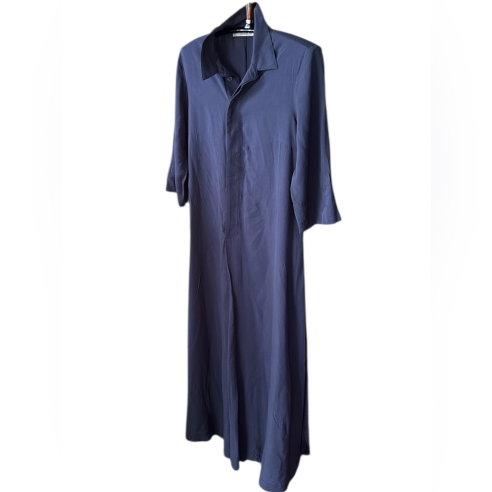 Italian Stylish Blue Jumpsuit